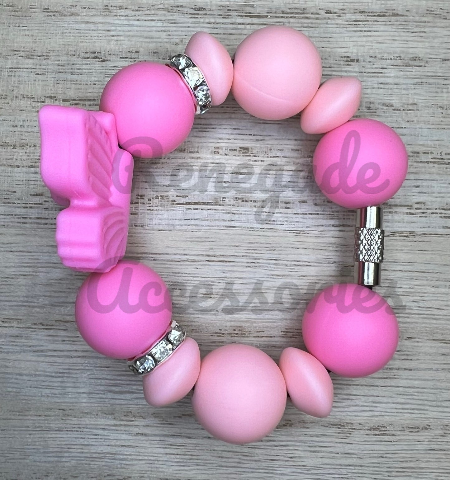 Silicone Charm - Taffy Butterfly