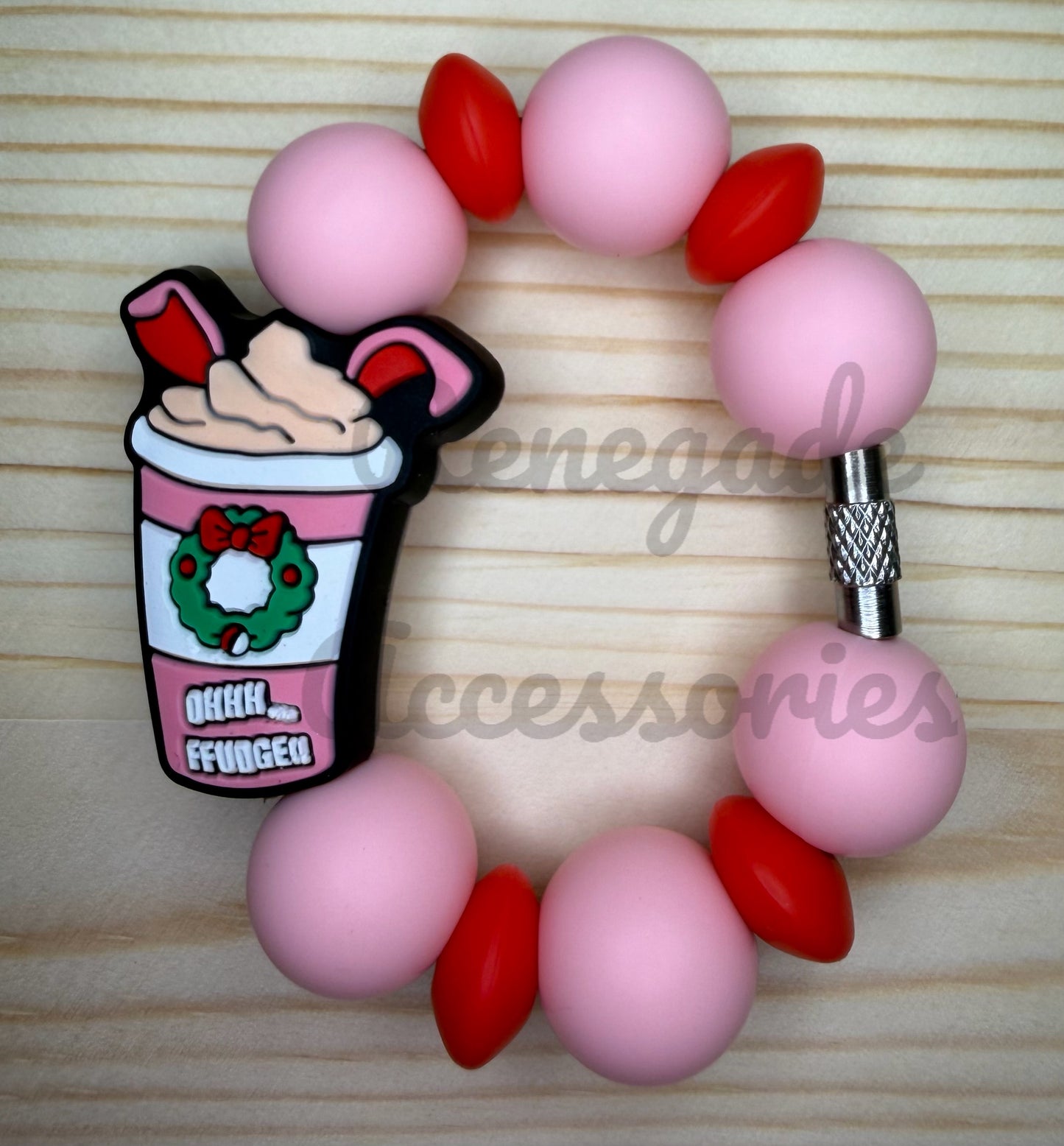 Silicone Charm - Oh Fudge Ralphie Cup