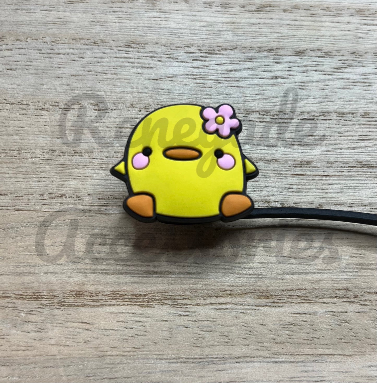 Straw Topper - Flower Chick