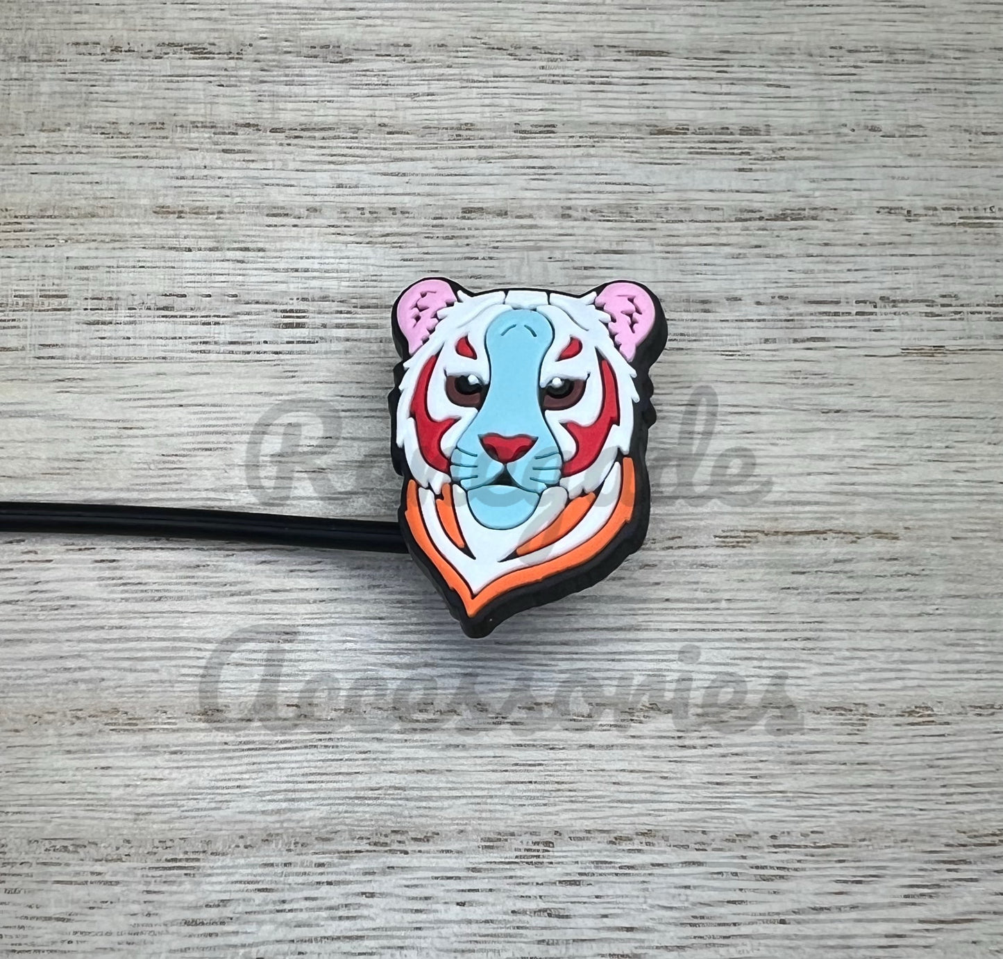 Straw Topper - LF Tiger