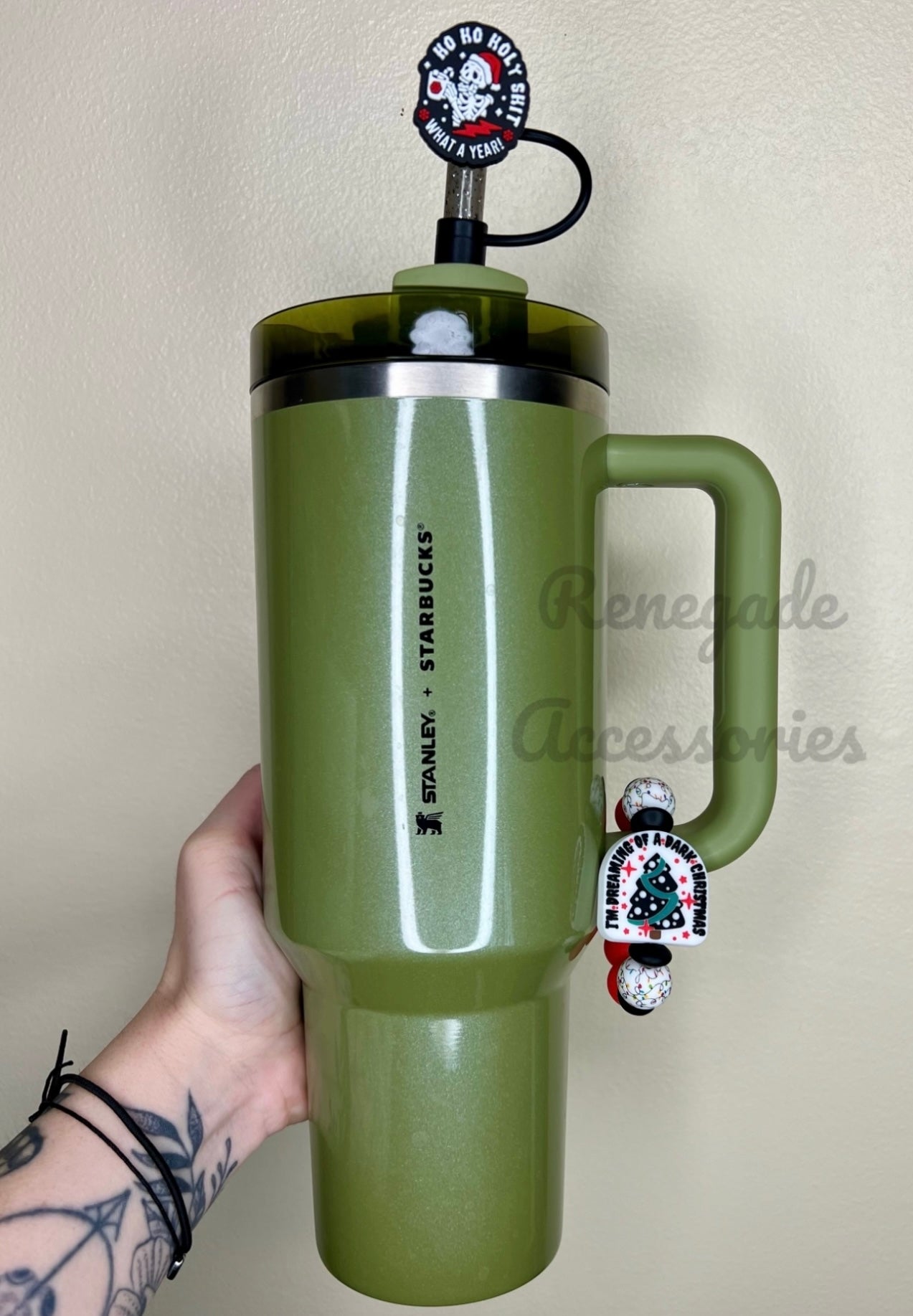 Straw Topper - Ho Ho Holy Sh**