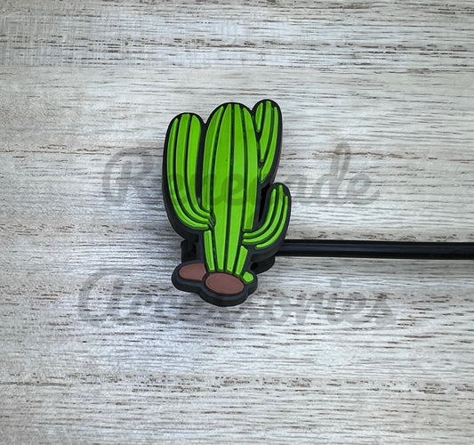 Straw Topper - Cactus