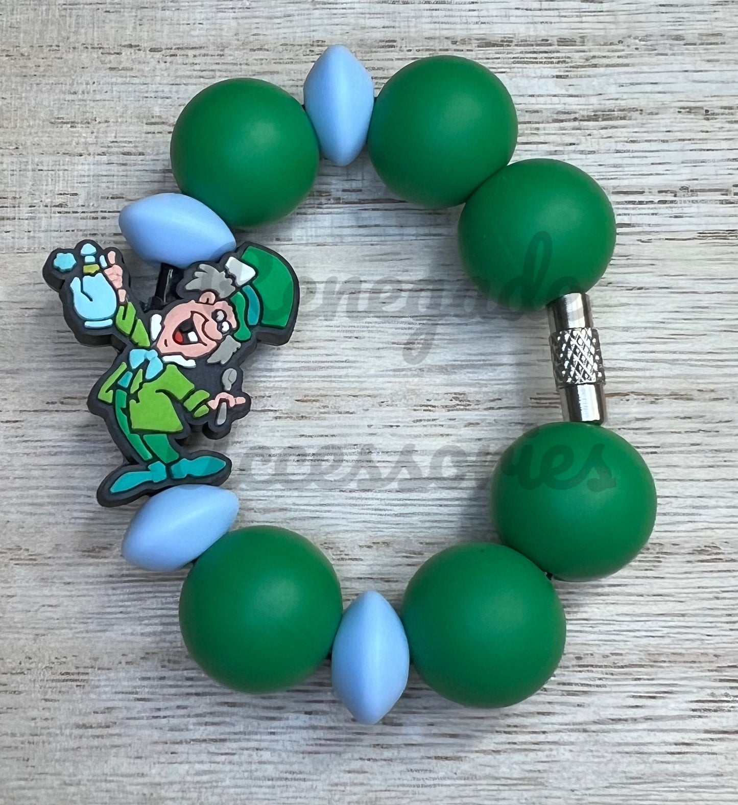 Silicone Charm - Alice Hatter Character - Wonderland