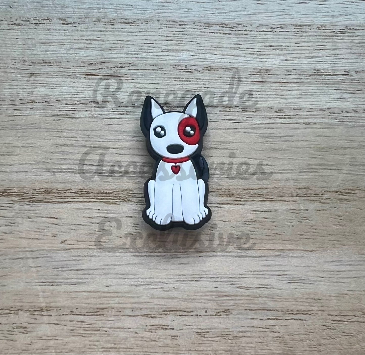 Croc Charm - Bullseye Shopping Dog - Renegade Accessories Exclusive