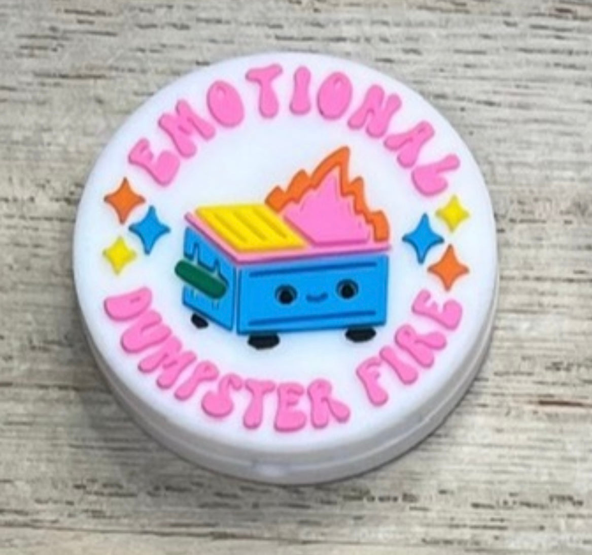 Focal Bead - Emotional Dumpster Fire