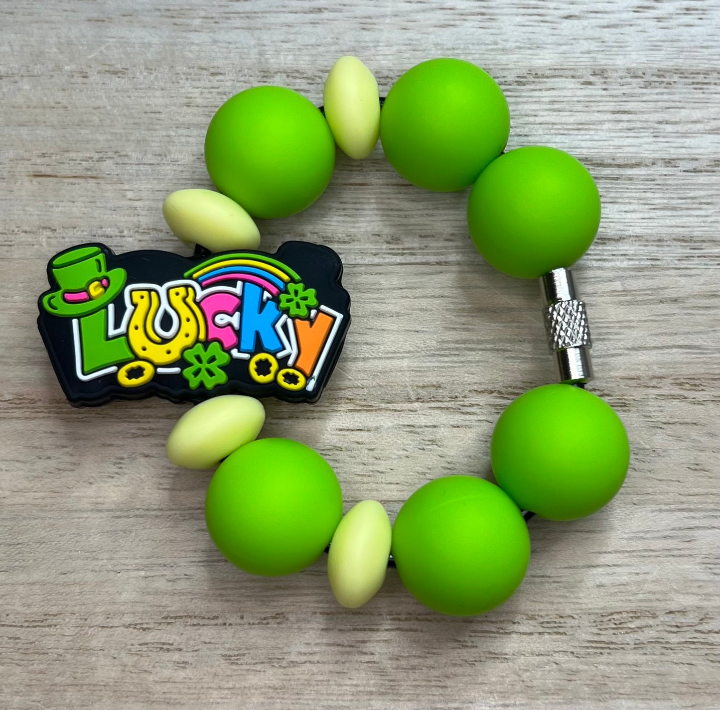 Silicone Charm - Lucky
