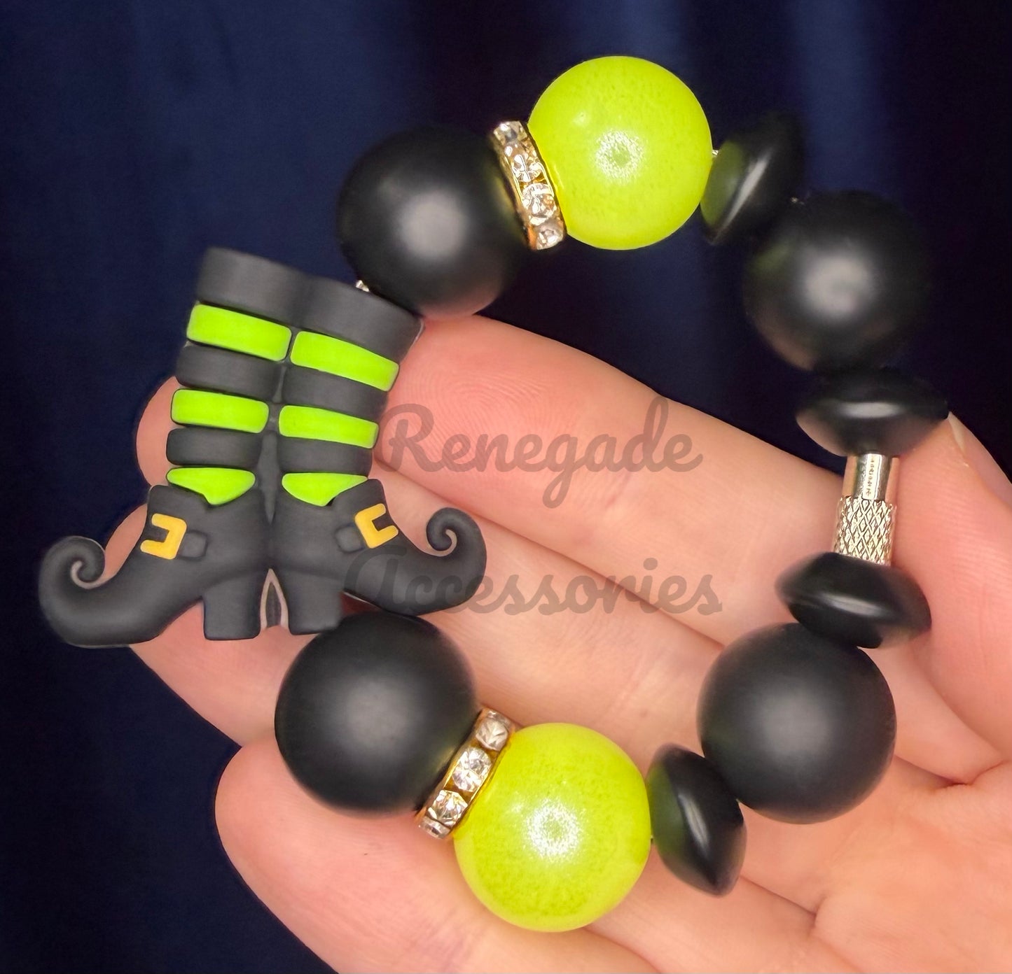 Silicone Charm - Witch Feet