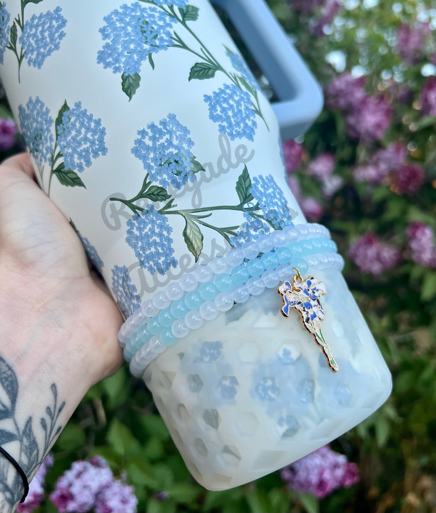 Tumbler Bracelet - Hydrangea - Hydrojug