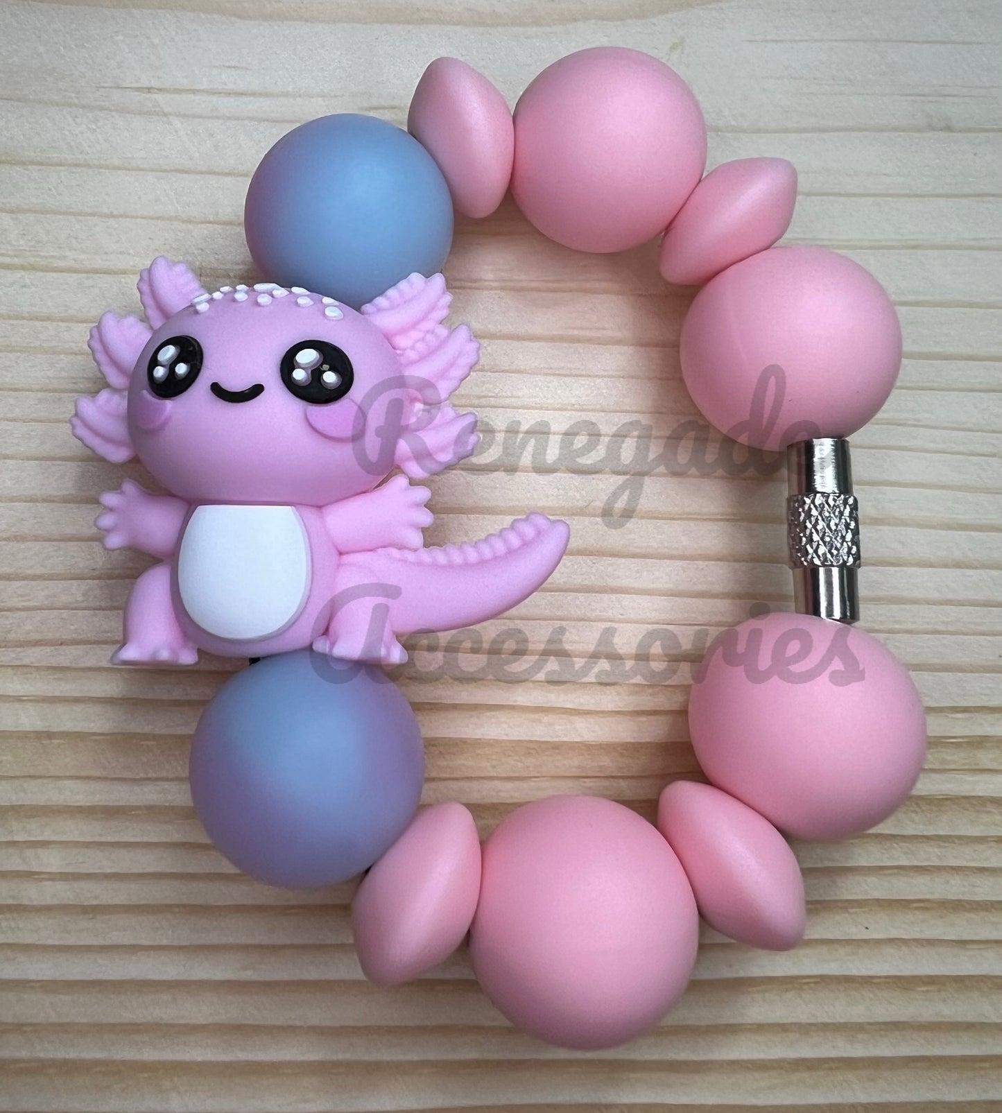Silicone Charm - Axolotl