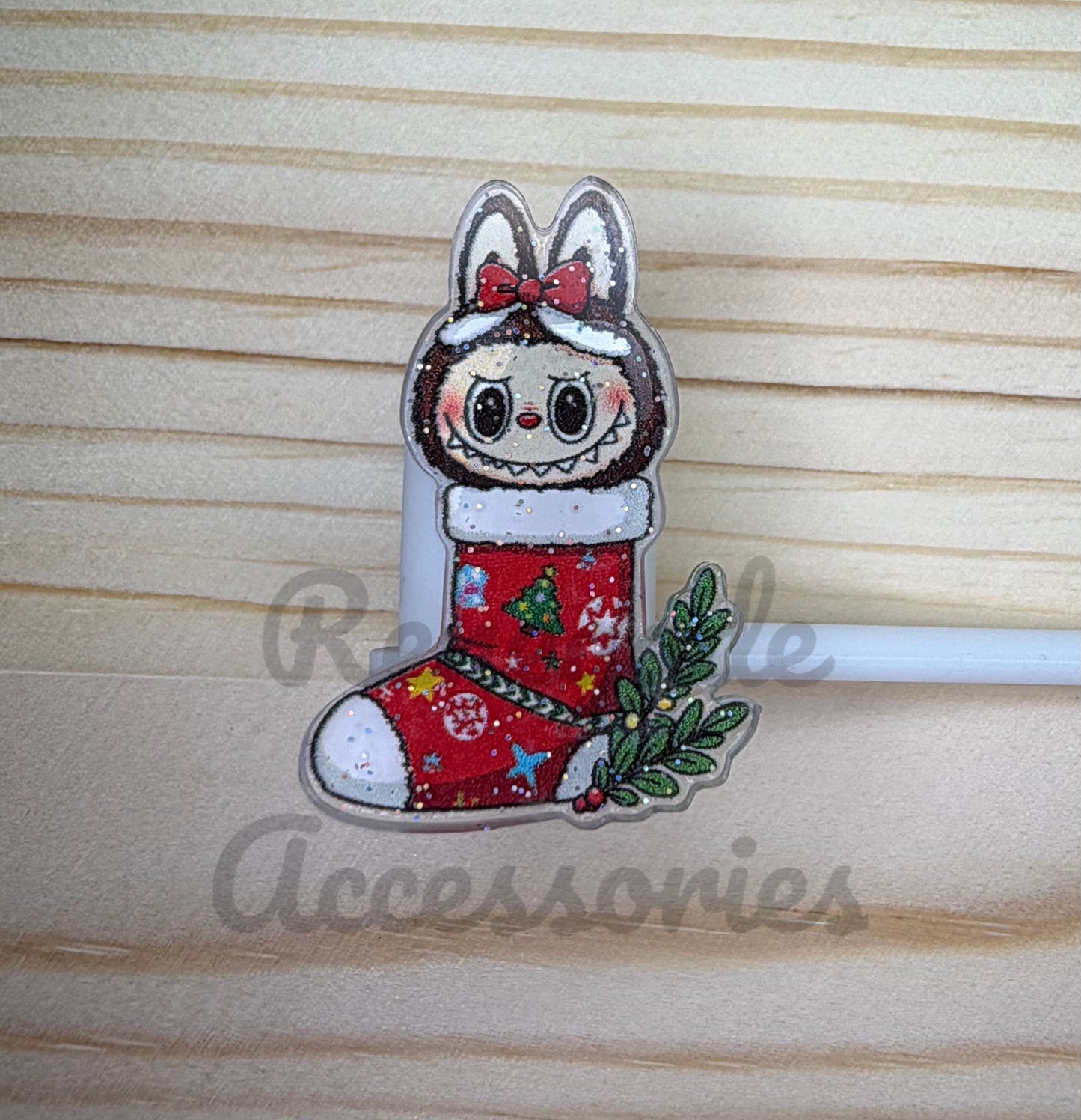 Straw Topper - Bubu Dark Stocking