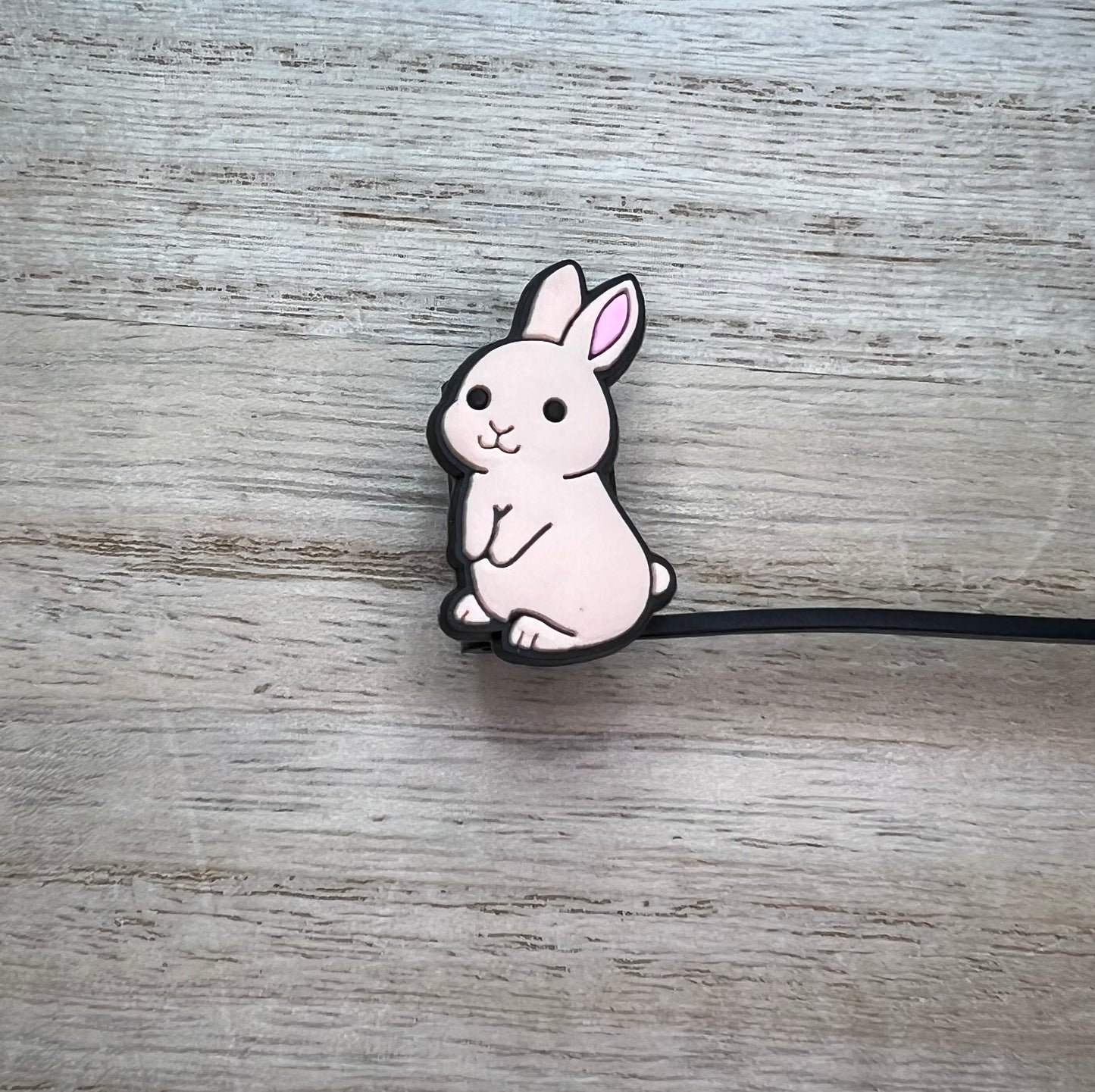 Straw Topper - Bunny