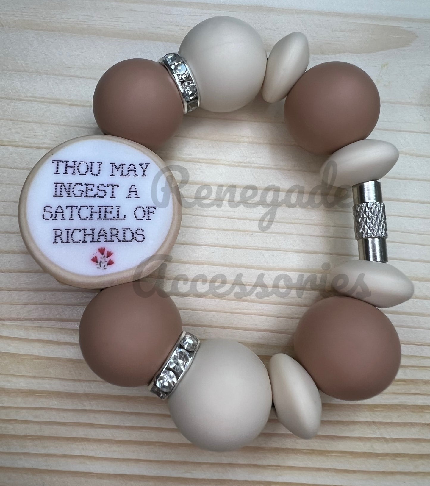 Silicone Charm - Satchel Of Richards