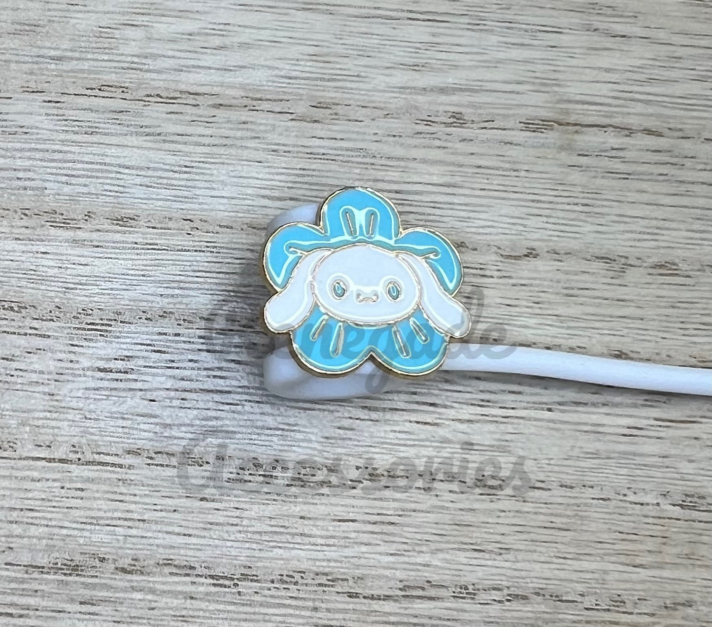 Straw Topper - Metal - HK Cinna Daisy Flower