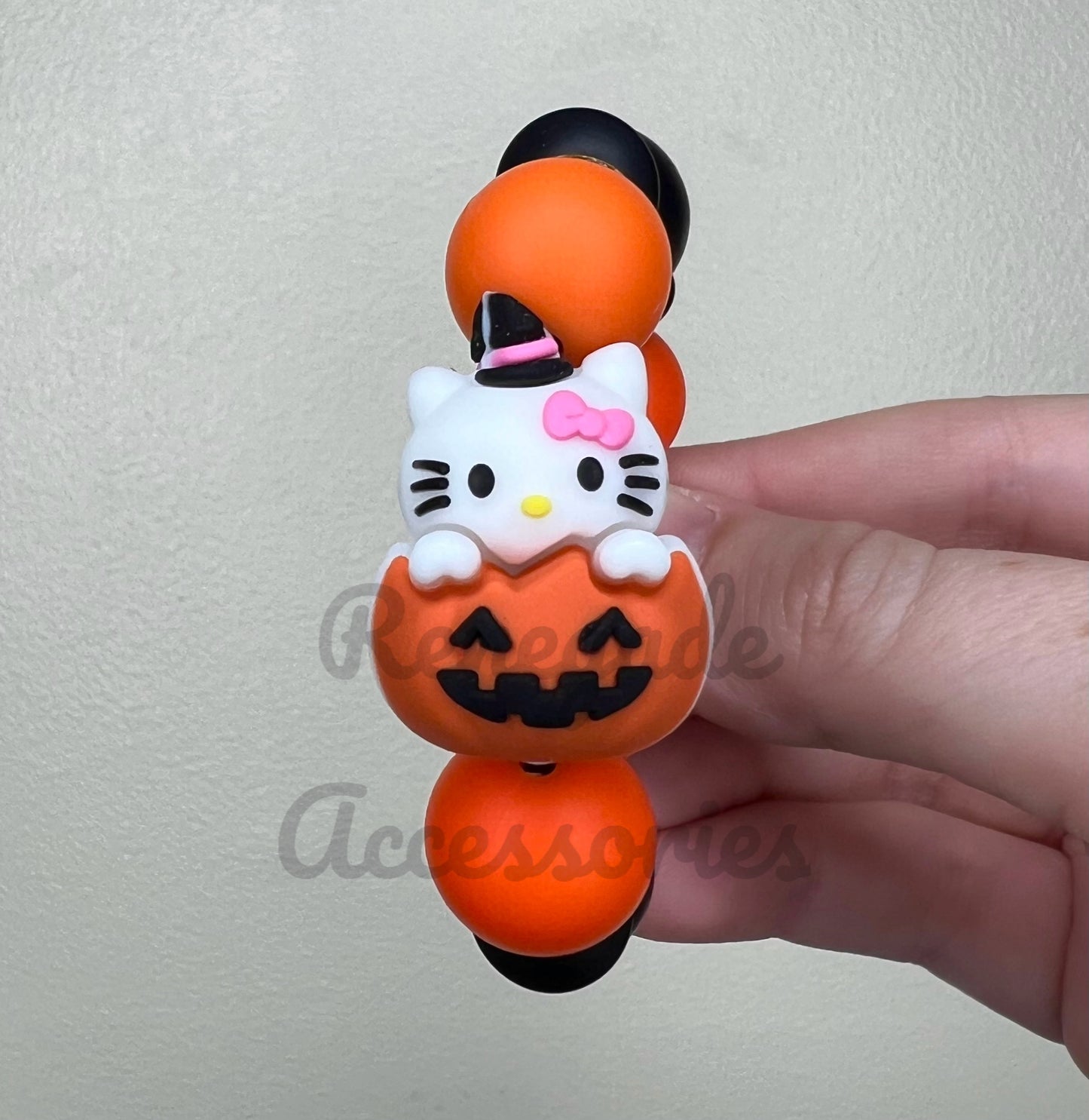 Silicone Charm - HK Pumpkin