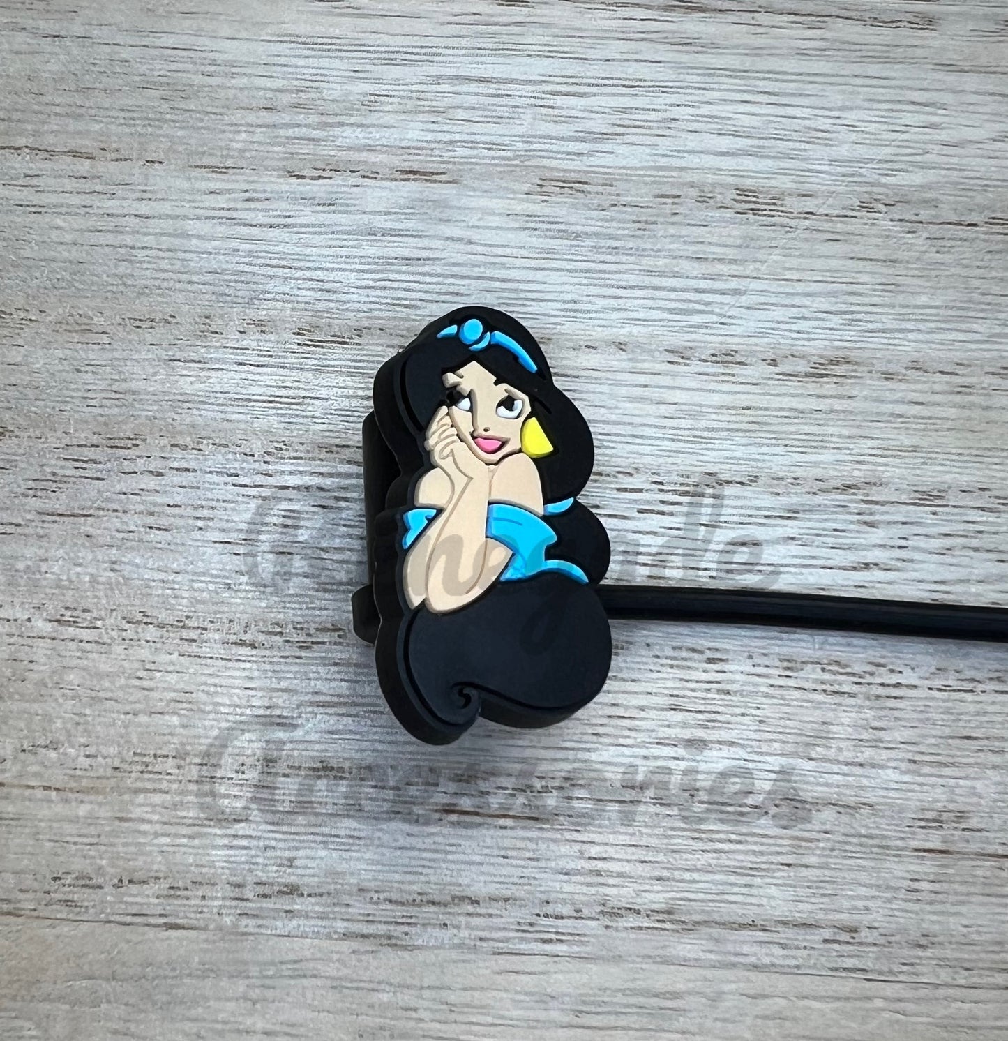 Straw Topper - Princess Character Magic Carpet