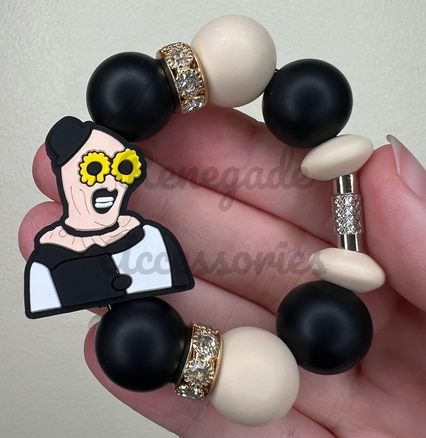 Silicone Charm - Art Clown