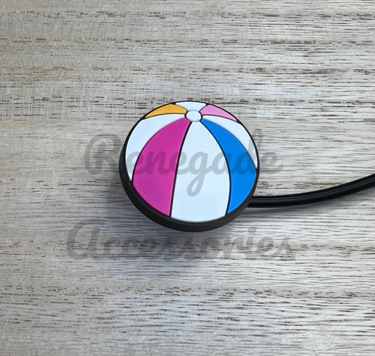 Straw Topper - Beach Ball - Oasis
