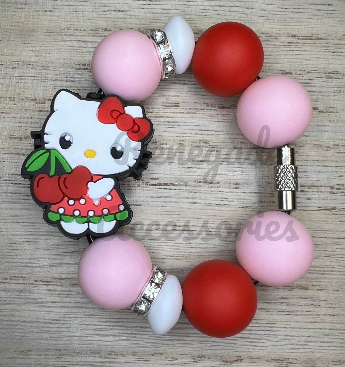 Silicone Charm - HK Sweet Cherry