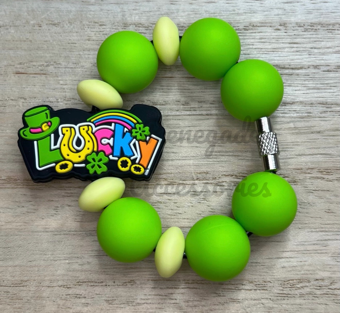 Silicone Charm - Lucky