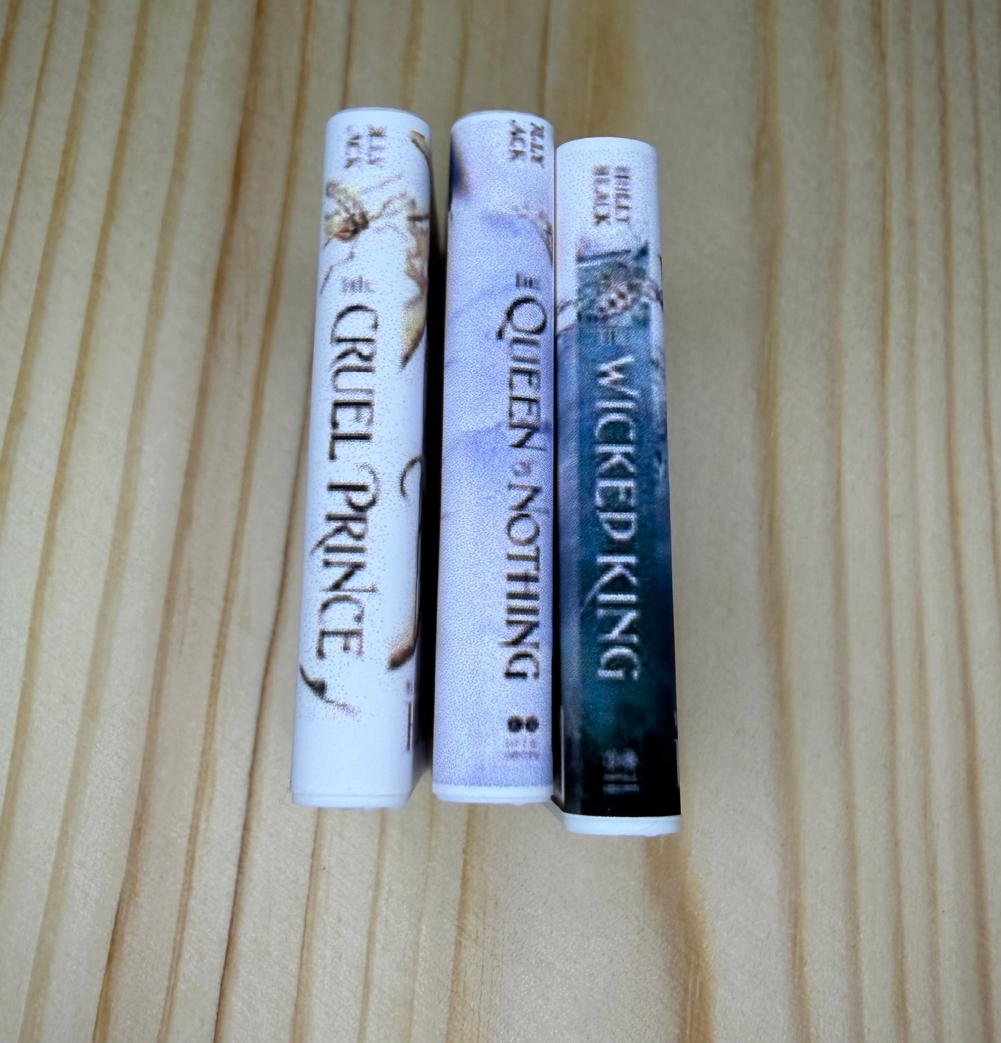 3D Printed Book Bundle - The Cruel Prince Set Of 3