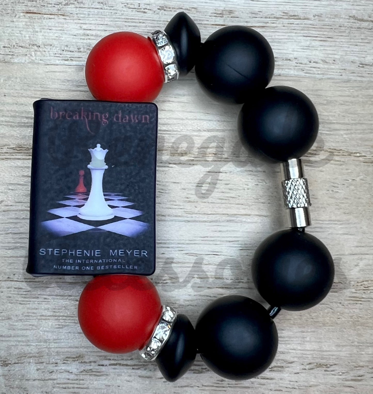 Silicone Charm - Twilight Book - Breaking Dawn
