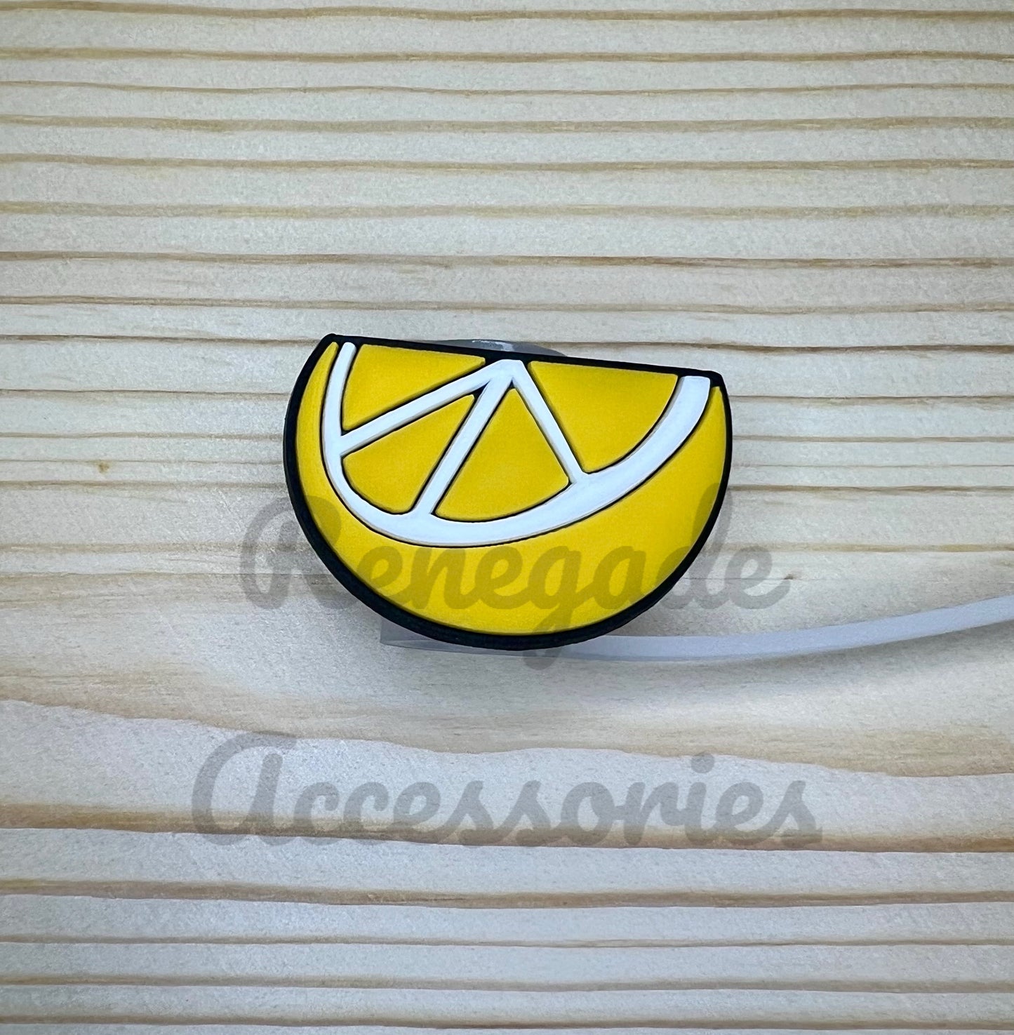 Straw Topper - Lemon