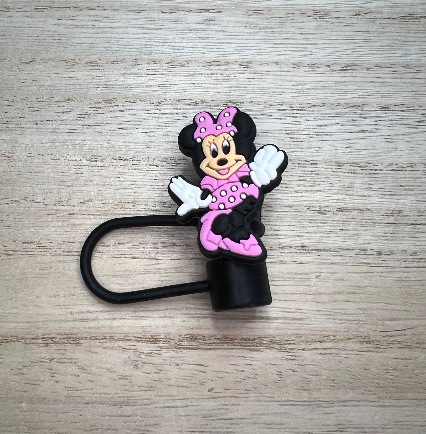 Straw Topper - Mouse Ears Girl