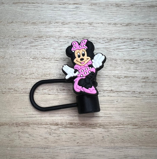 Straw Topper - Mouse Ears Girl