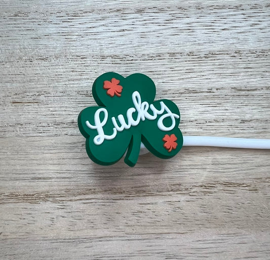 Straw Topper - Lucky Clover