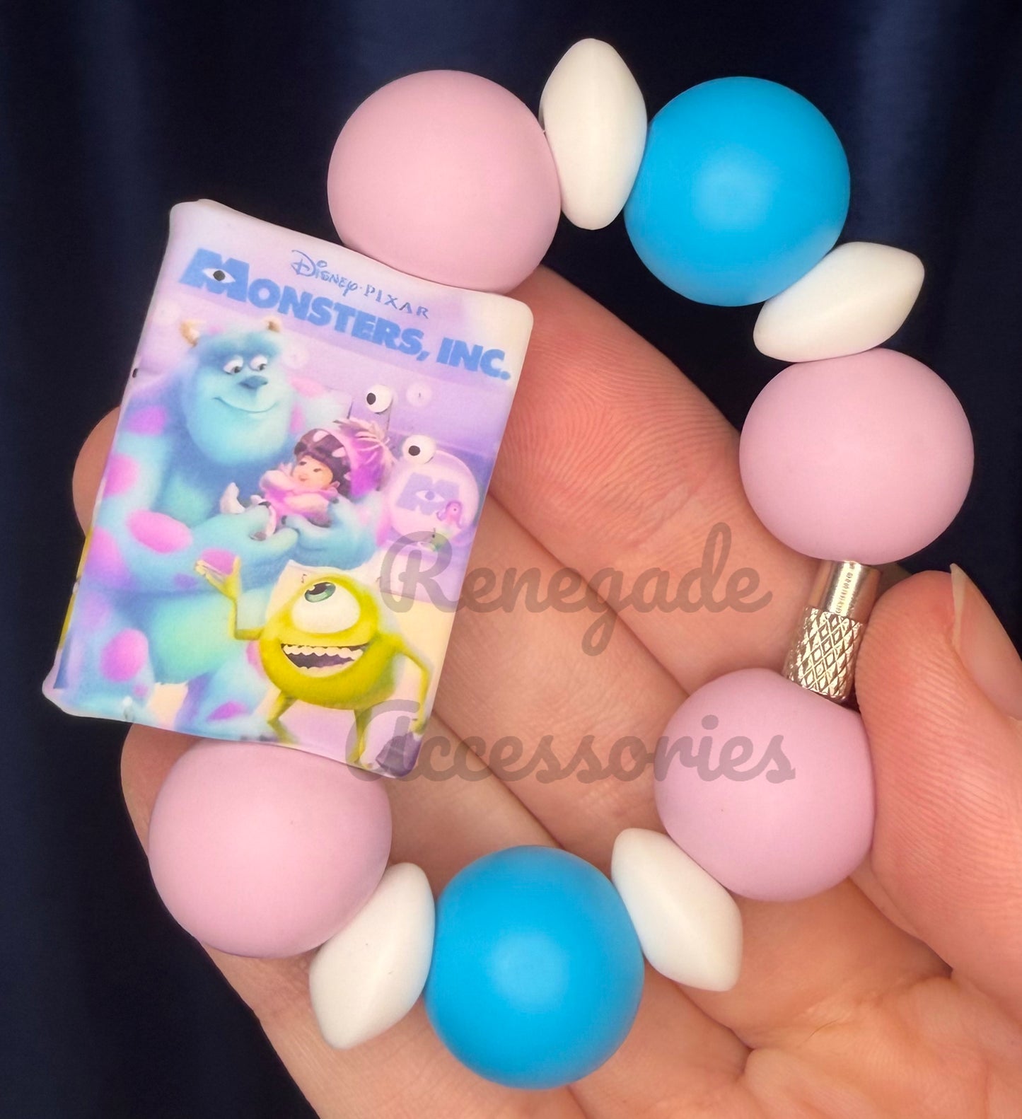Silicone Charm - Monsters Book