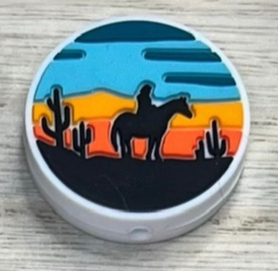 Focal Bead - Desert Scene - Horse