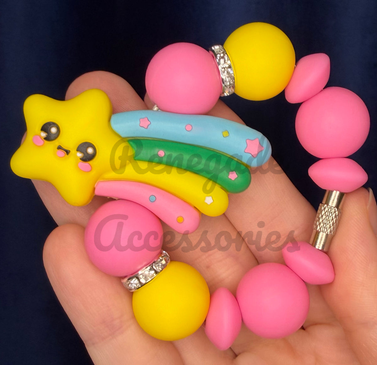 Silicone Charm - Shooting Star
