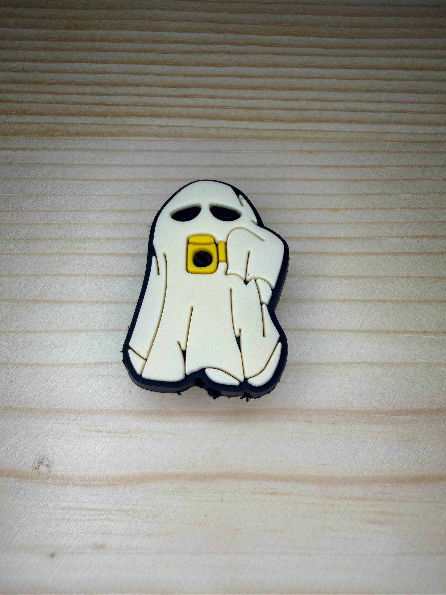 Focal Bead - Coffee Ghost