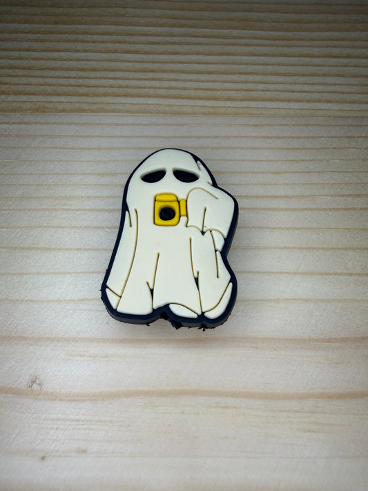Focal Bead - Coffee Ghost
