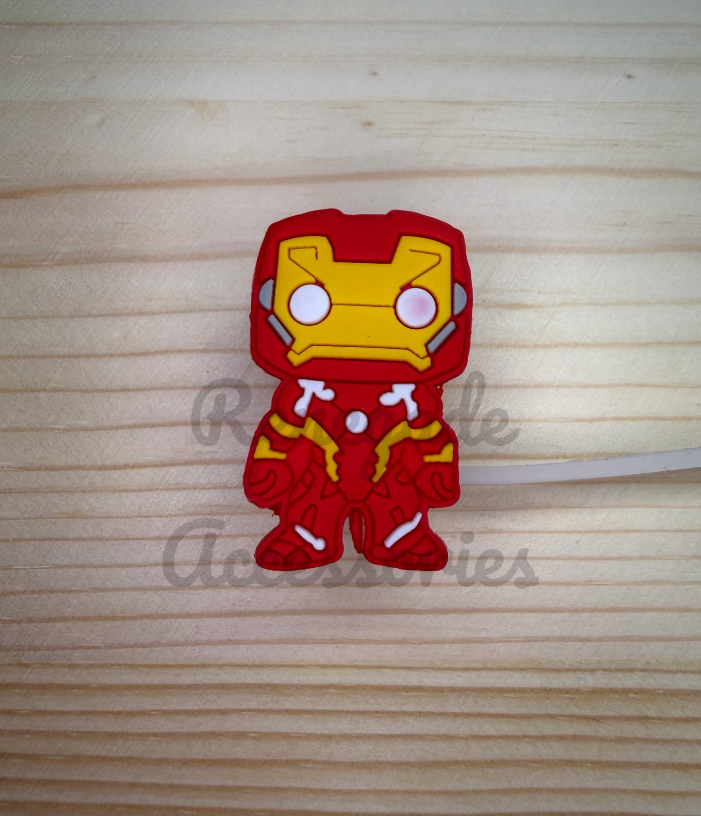 Straw Topper - Iron Character