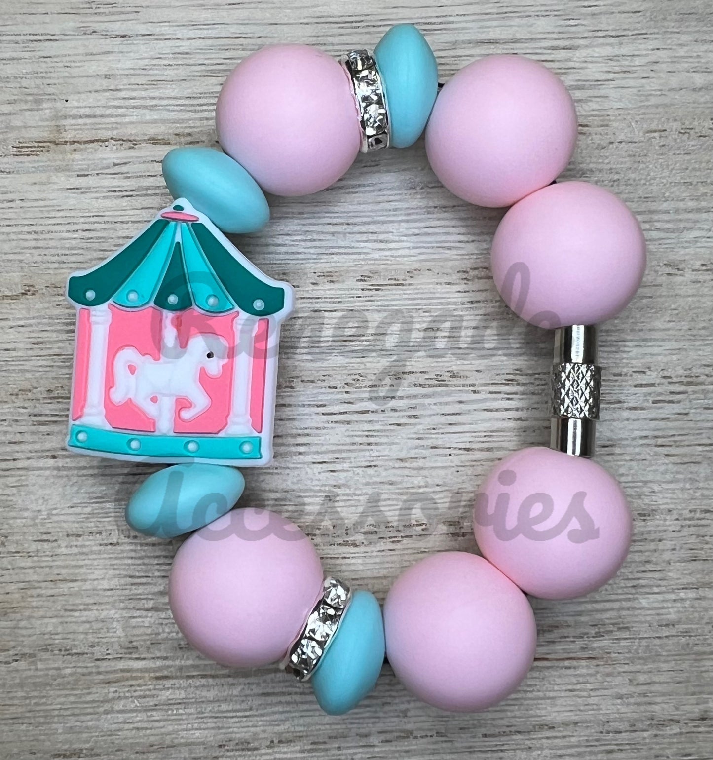 Silicone Charm - Carousel - Circus
