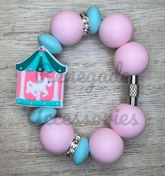 Silicone Charm - Carousel - Circus
