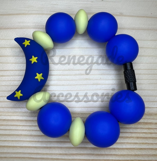 Silicone Charm - Moon