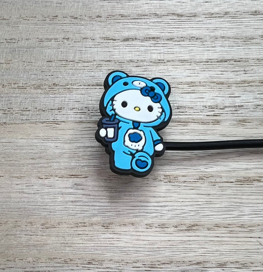 Straw Topper - HK Blue Cloud