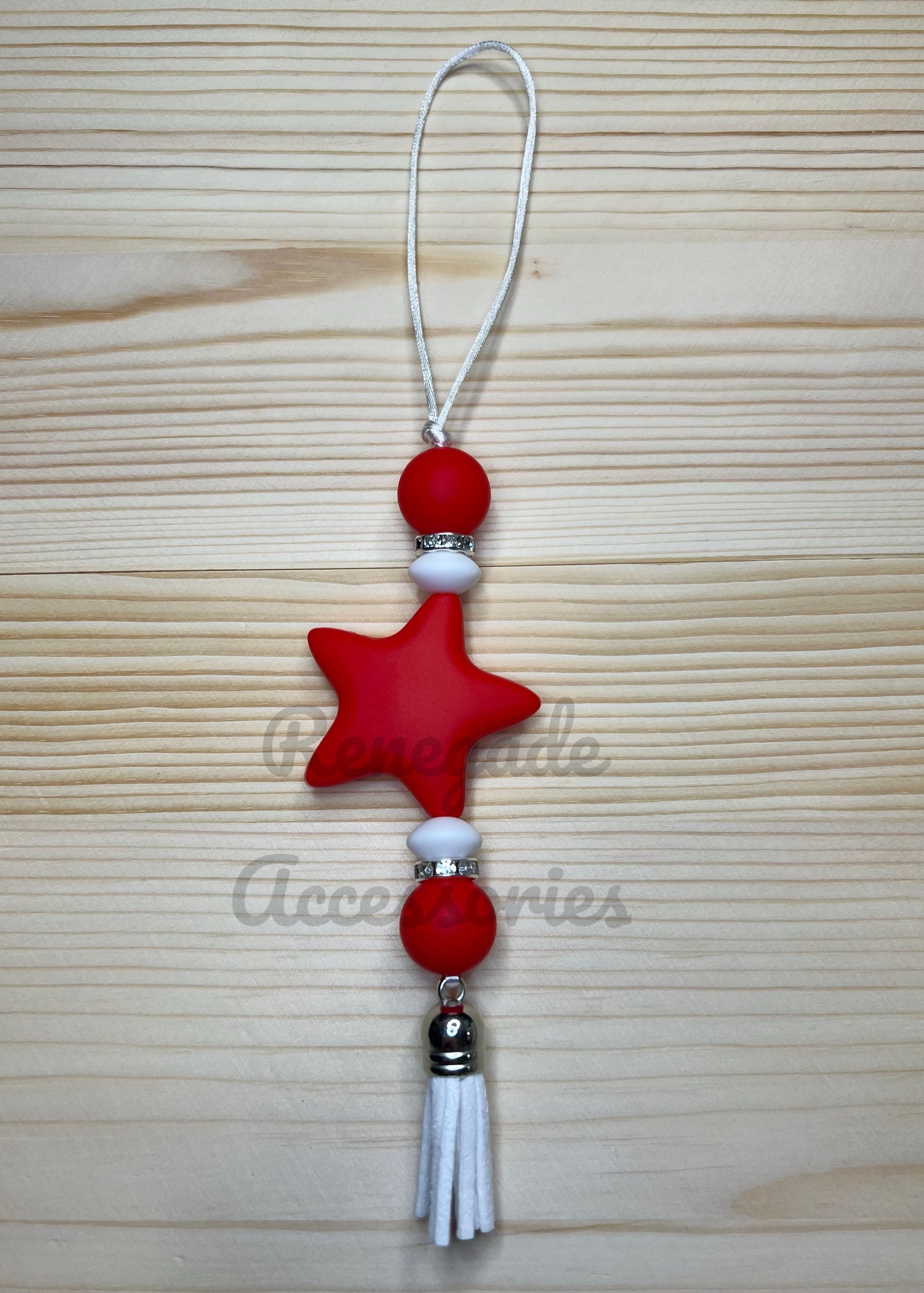 Silicone Charm - Enchanted Charms - Red Star