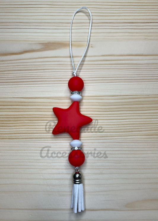 Silicone Charm - Enchanted Charms - Red Star