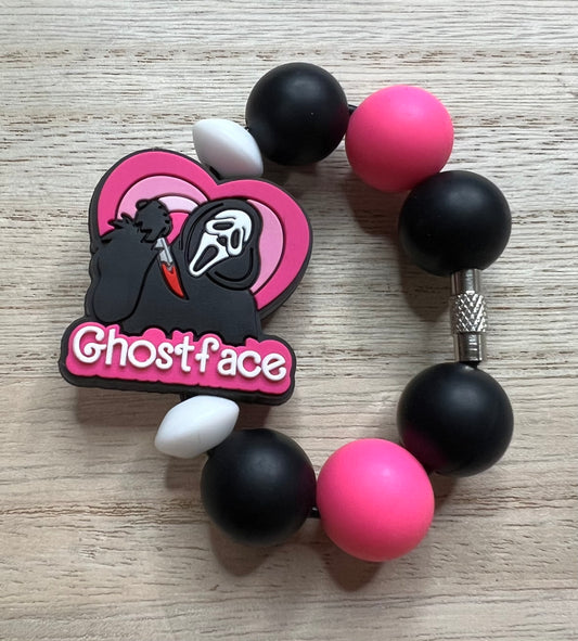 Silicone Charm - Ghostface Heart - Character