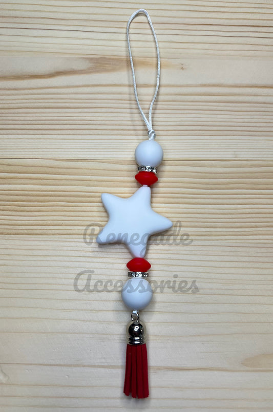 Silicone Charm - Enchanted Charms - White Star