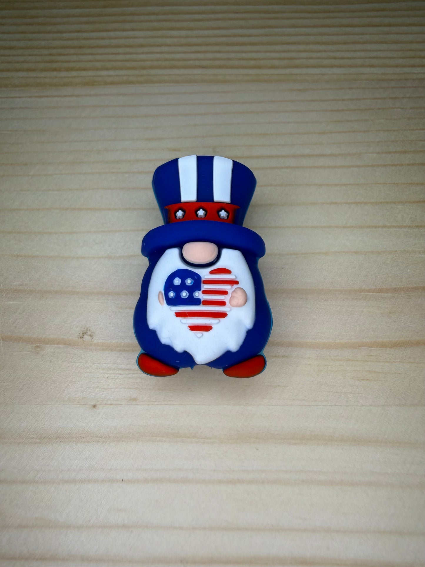 Focal Bead - Fourth Of July Gnome