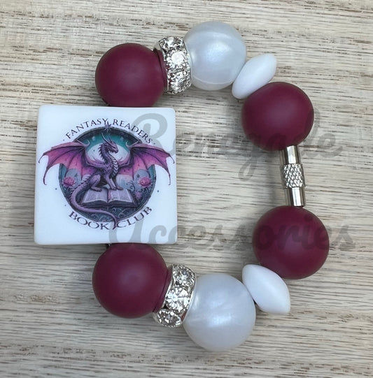Silicone Charm - Fantasy Readers Book Club