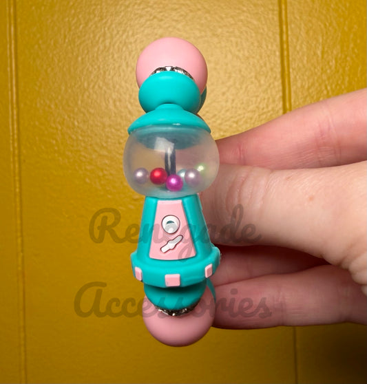 Silicone Charm - Gumball Machine