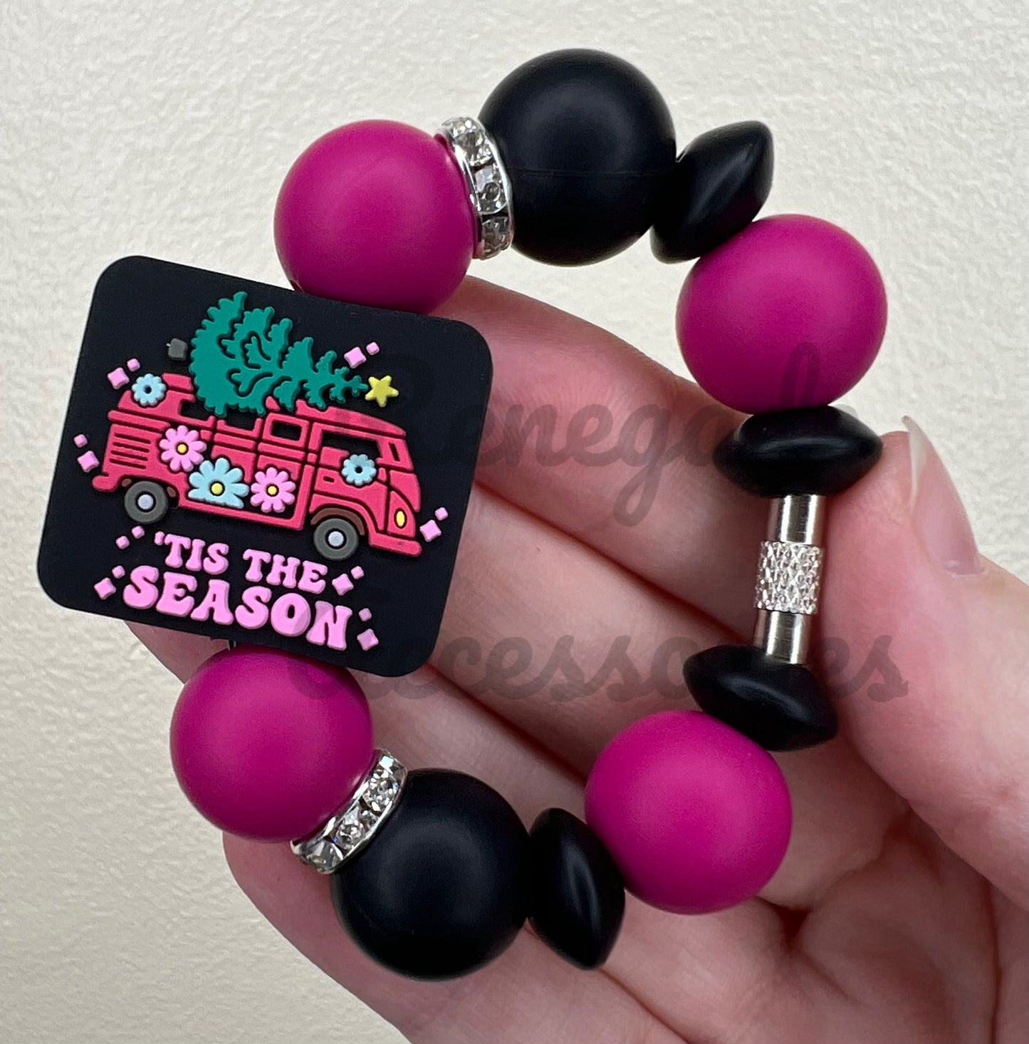 Silicone Charm - Tis The Season Van