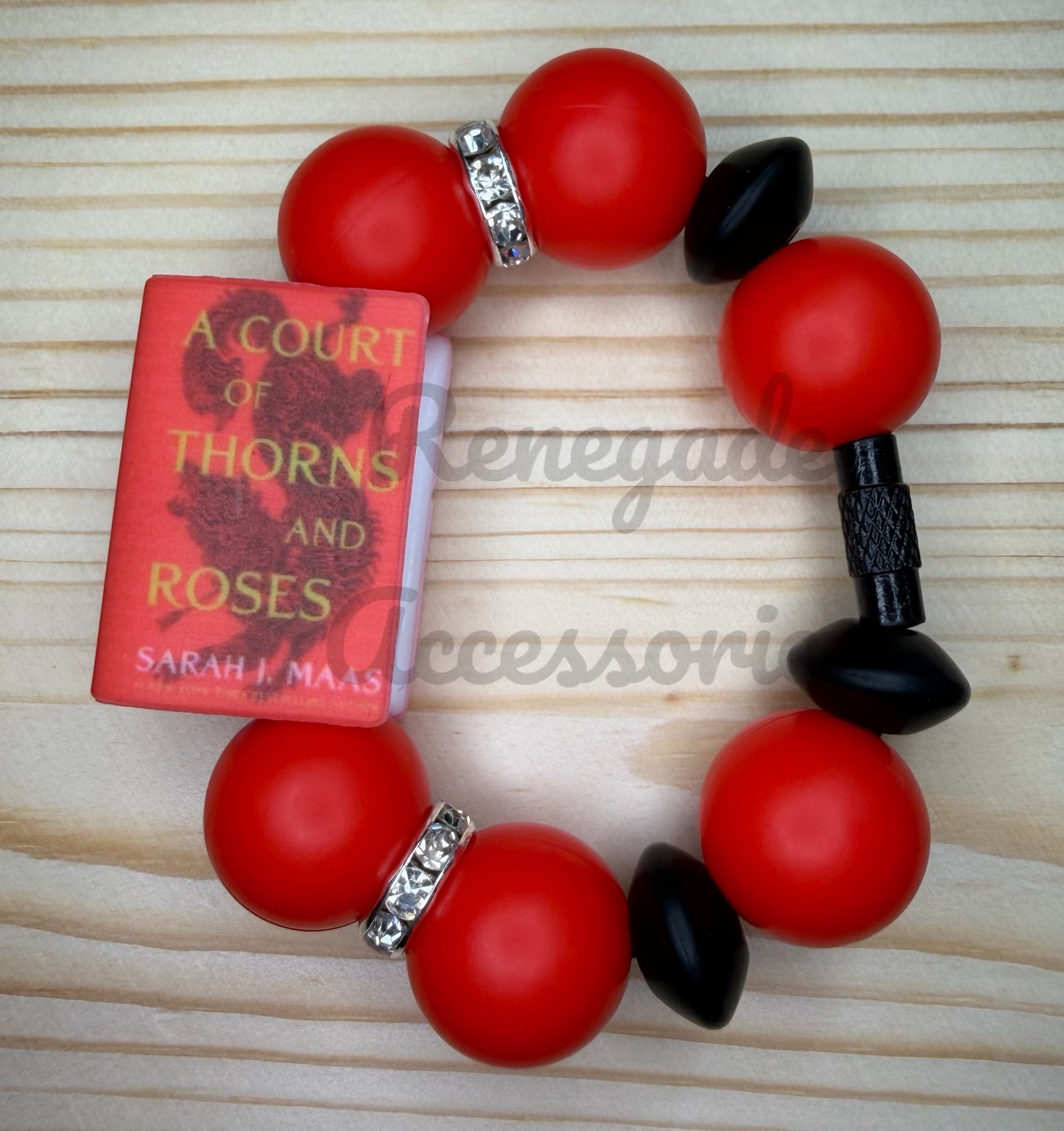Silicone Charm - ACOTAR - Books