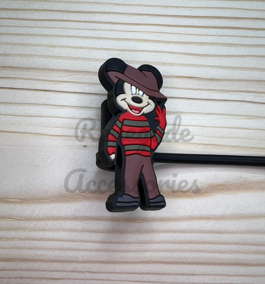 Straw Topper - Mouse Ears Freddy