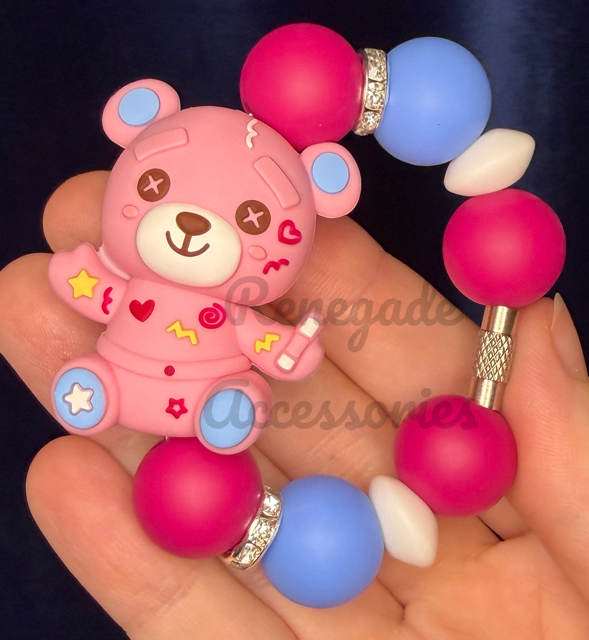 Silicone Charm - Doodlebear